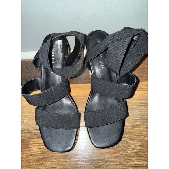 Madden Girl Women's Marandaa Wedge Sandals Size 6.5 - Picture 8 of 12
